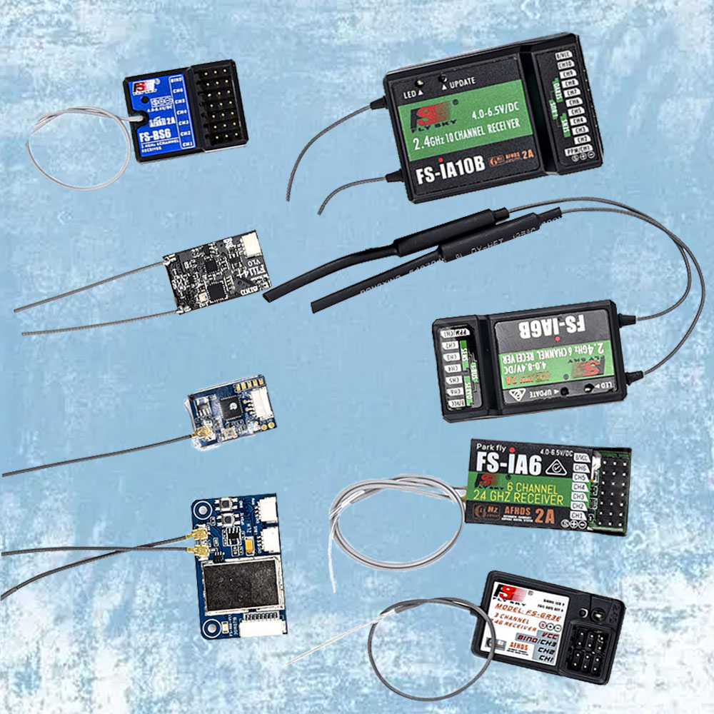 Drone Rc Controller - Flysky RC Receiver FS-IA6 IA6B IA10B
