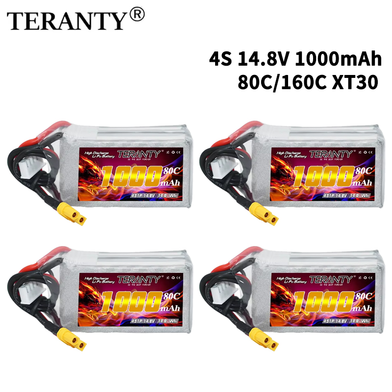 Drone Rc Leading - Batería Lipo TERANTY 4S 1000mAh 14.8V