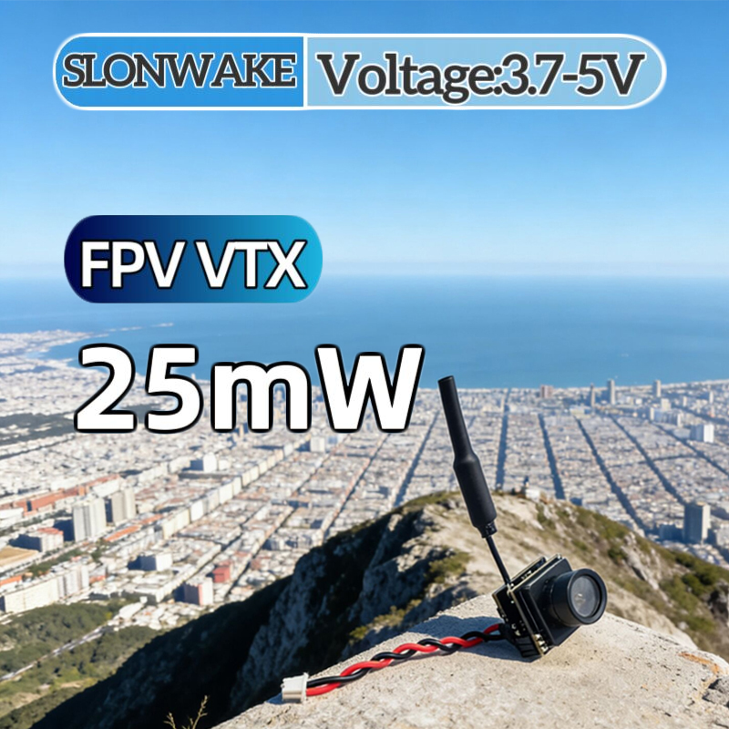 Drone Rc Controller - Transmisor y Cámara Integrados SLONWAKE FPV