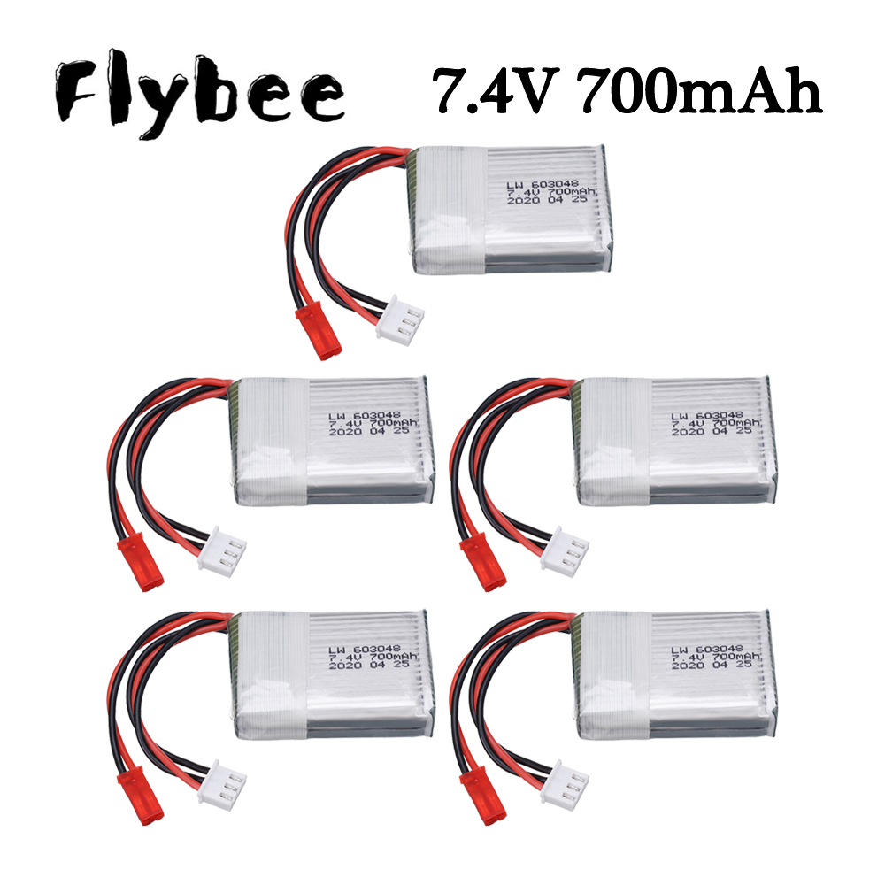 Drone Rc Leading - Batería Lipo de 7,4 V, 700mAh,