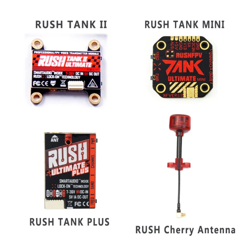 Fpv Antenna Receiver - Transmisor de Video RUSH TANK Ultimate