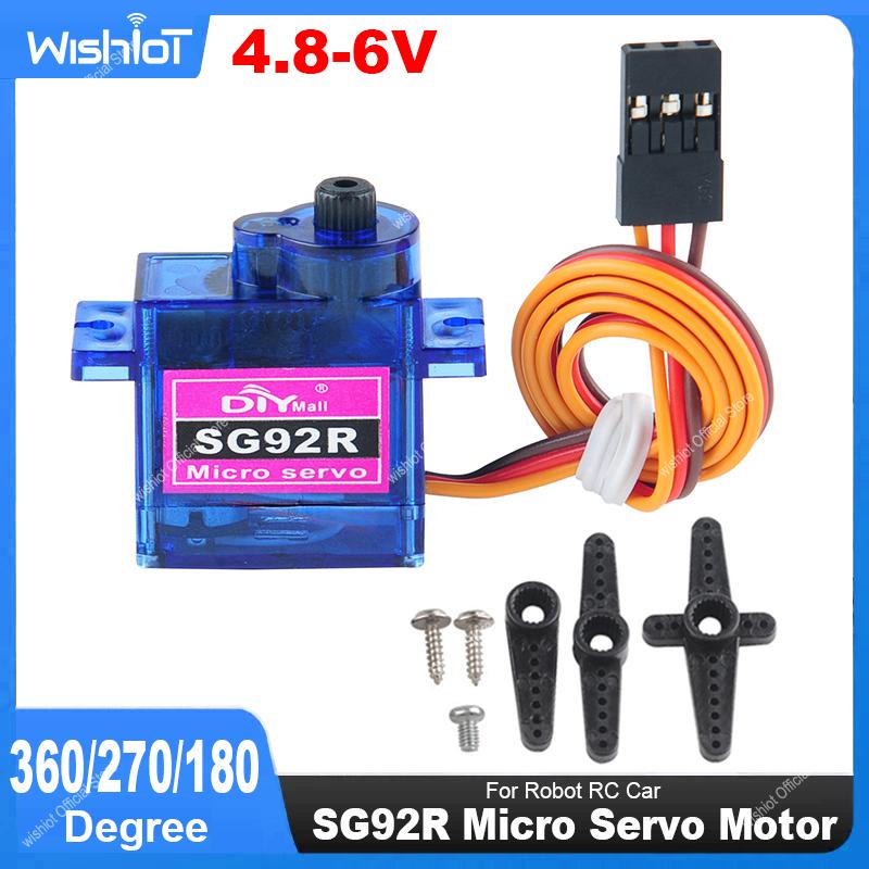 Drone Rc Leading - Micro servomotor SG92R 4,8-6V 360/270/180 grados