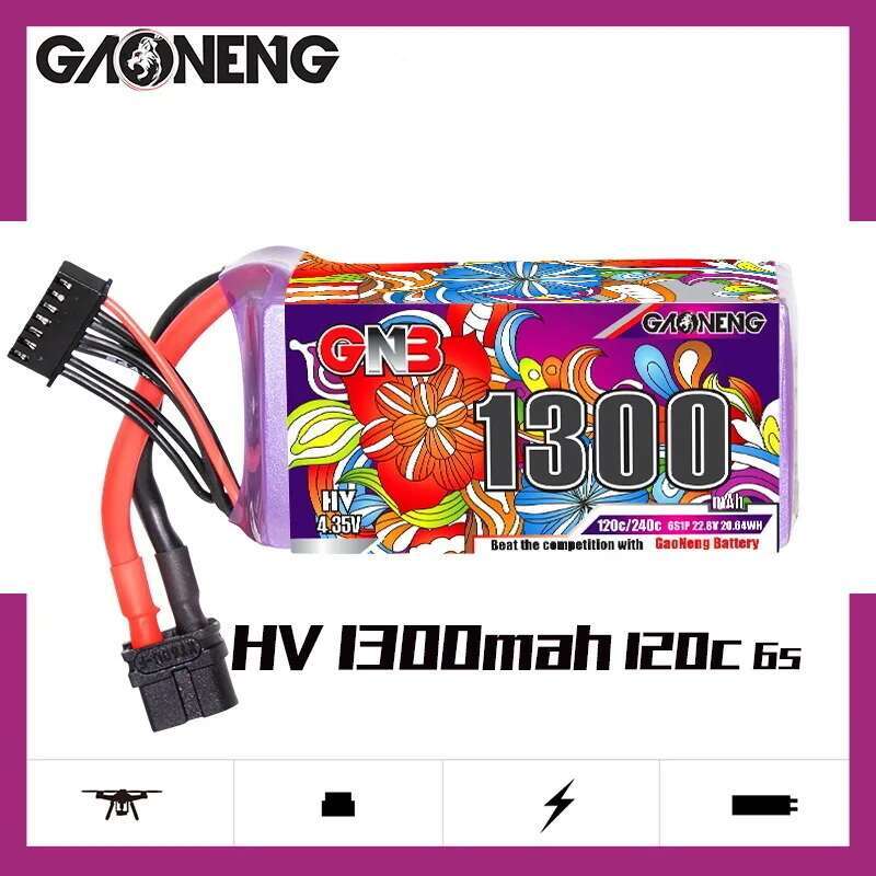 2 uds GNB 6S Lipo batería 22,8 - Drone Rc Leading reseña y precio