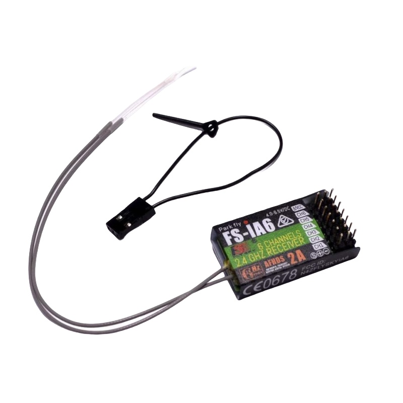 Receptor Flysky FS-IA6 6CH ant - Fpv Antenna Receiver reseña y precio
