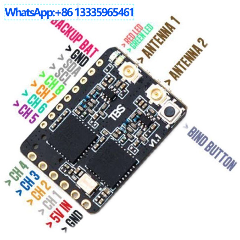 Agente FPV, oveja negra TBS CR - Crossfire Receiver Rx reseña y precio
