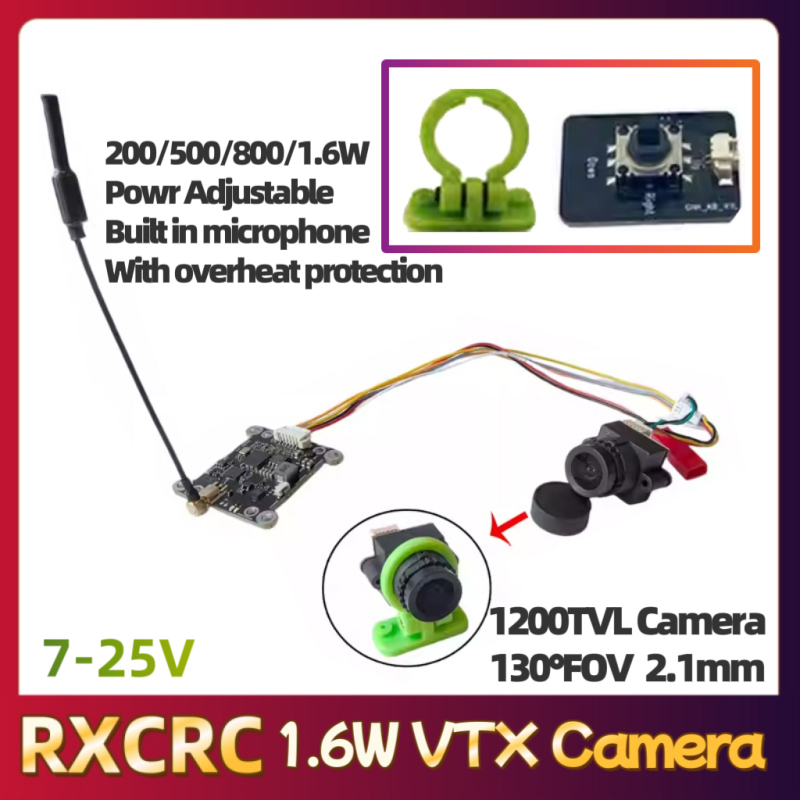 Módulo RXCRC 5.8G 48CH 1.6W VT - Drone Rc Controller reseña y precio