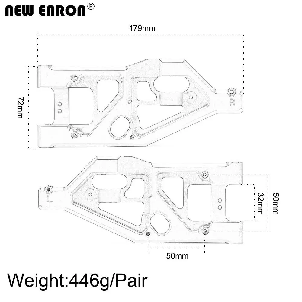 NUEVOS brazos de suspensión in - Rc Suspension Arm reseña y precio