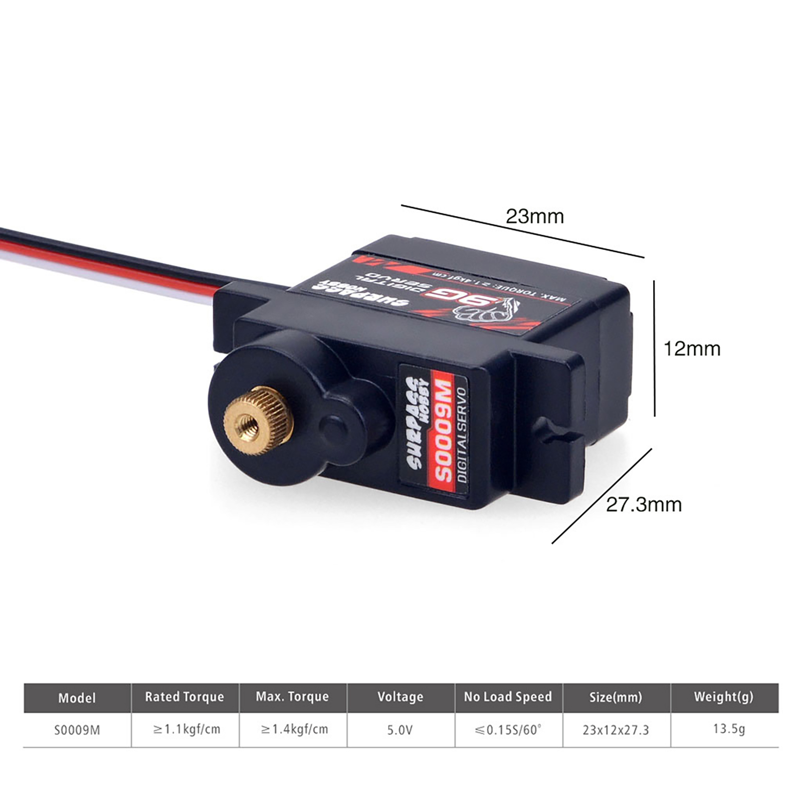Micro Servo Digital de 2g, 3.7 - Drone Rc Leading reseña y precio
