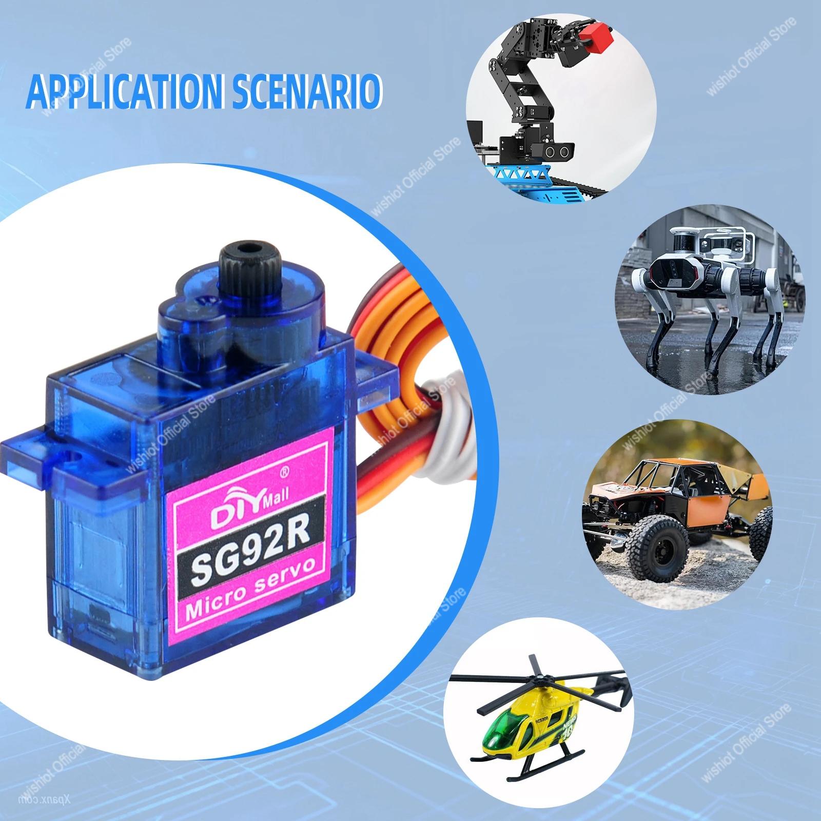 Micro servomotor SG92R 4,8-6V  - Drone Rc Leading reseña y precio