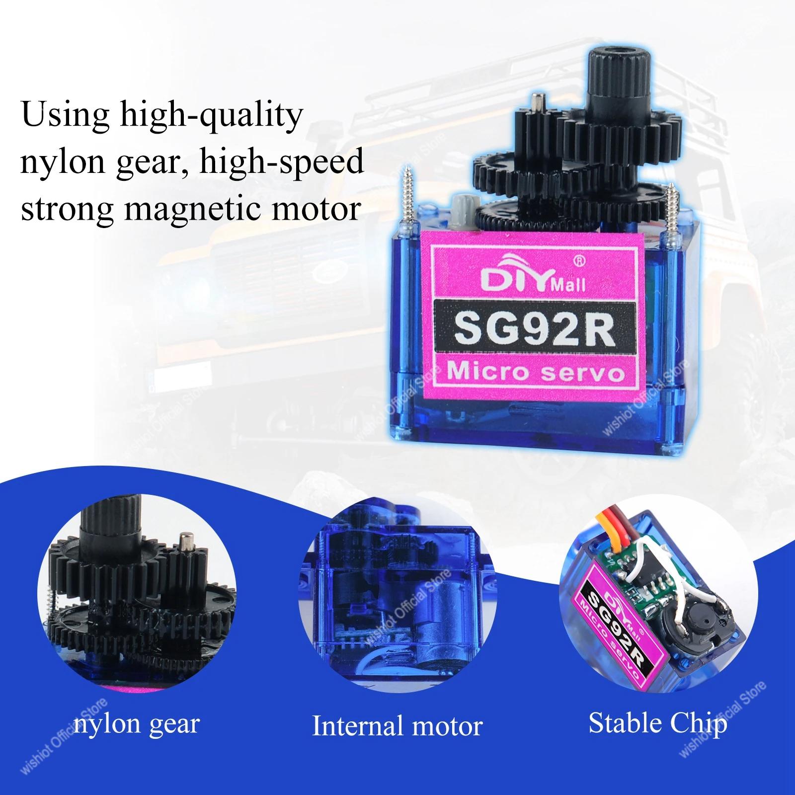 Micro servomotor SG92R 4,8-6V  - Drone Rc Leading reseña y precio