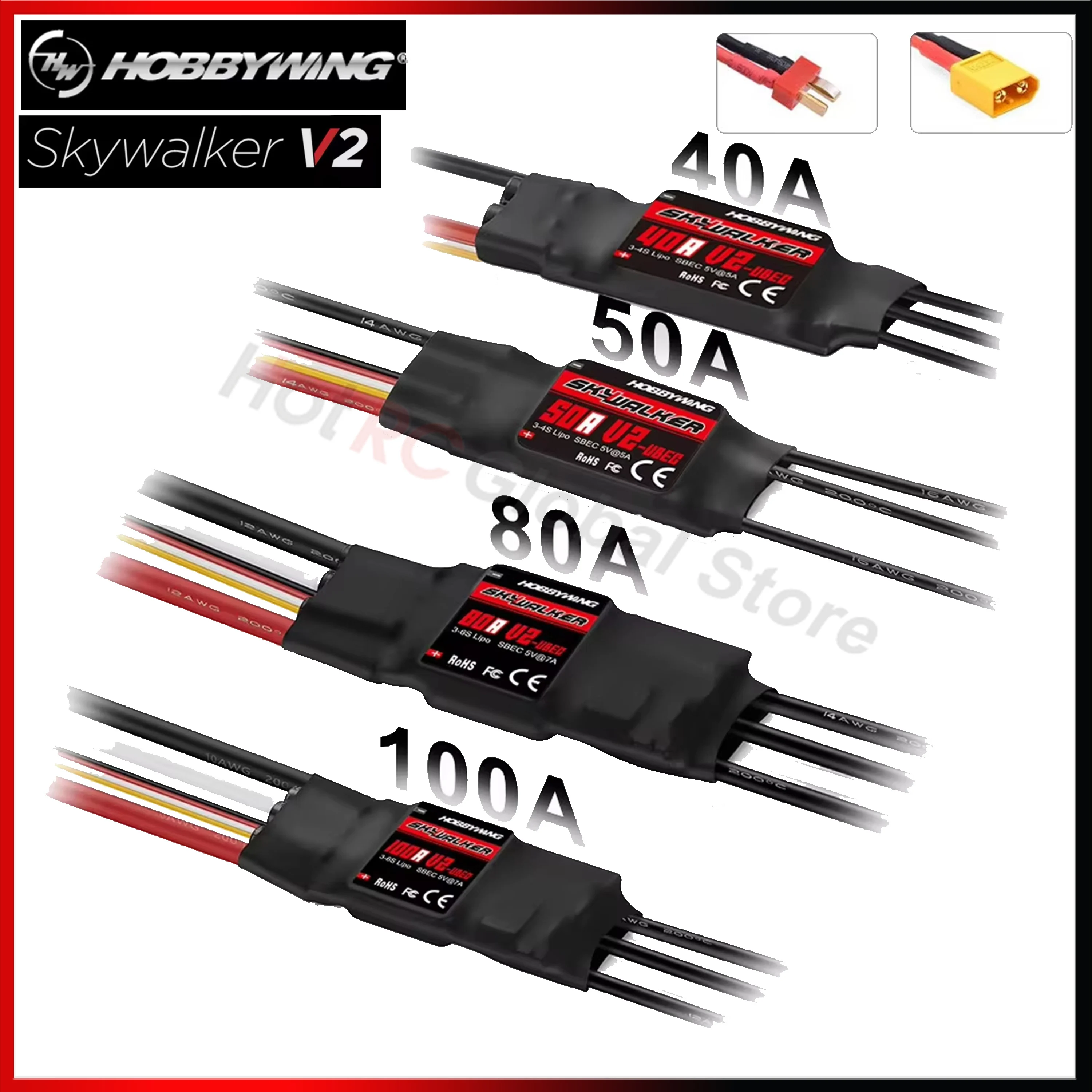 HOBBYWING Skywalker-CONTROLADO - Drone Rc Quadcopter Controller reseña y precio
